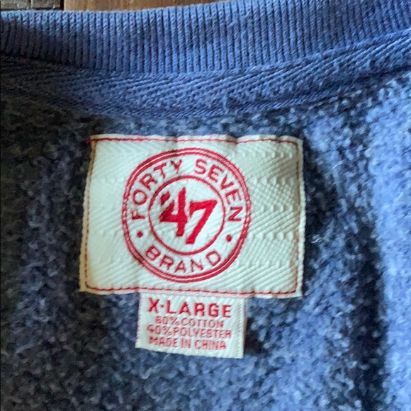 47 Brand Mariners Sweatshirt Size XL - Picture 2 of 2